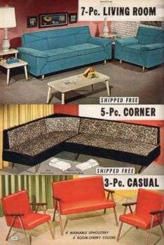 Interior design of the 1960s- NBH 1964