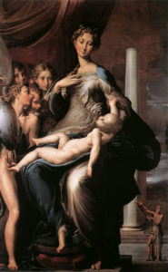 Parmigianino，麦当娜与长脖子（1534-40）