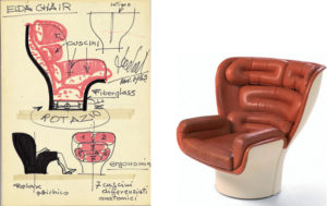 埃尔达椅(Elda Chair for Longhi, 1963