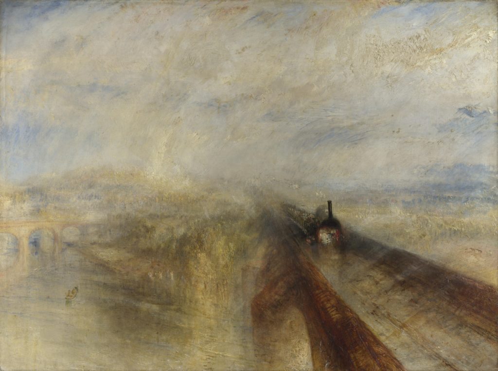 j·m·w·特纳，《雨、蒸汽和速度——大西部铁路》，1844年