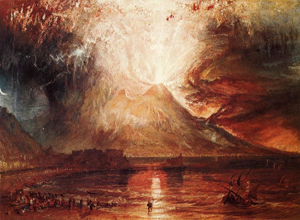 j·m·w·特纳，《维苏威火山喷发》，1817年