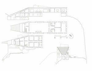 Villa Malaparte, technical drawings.